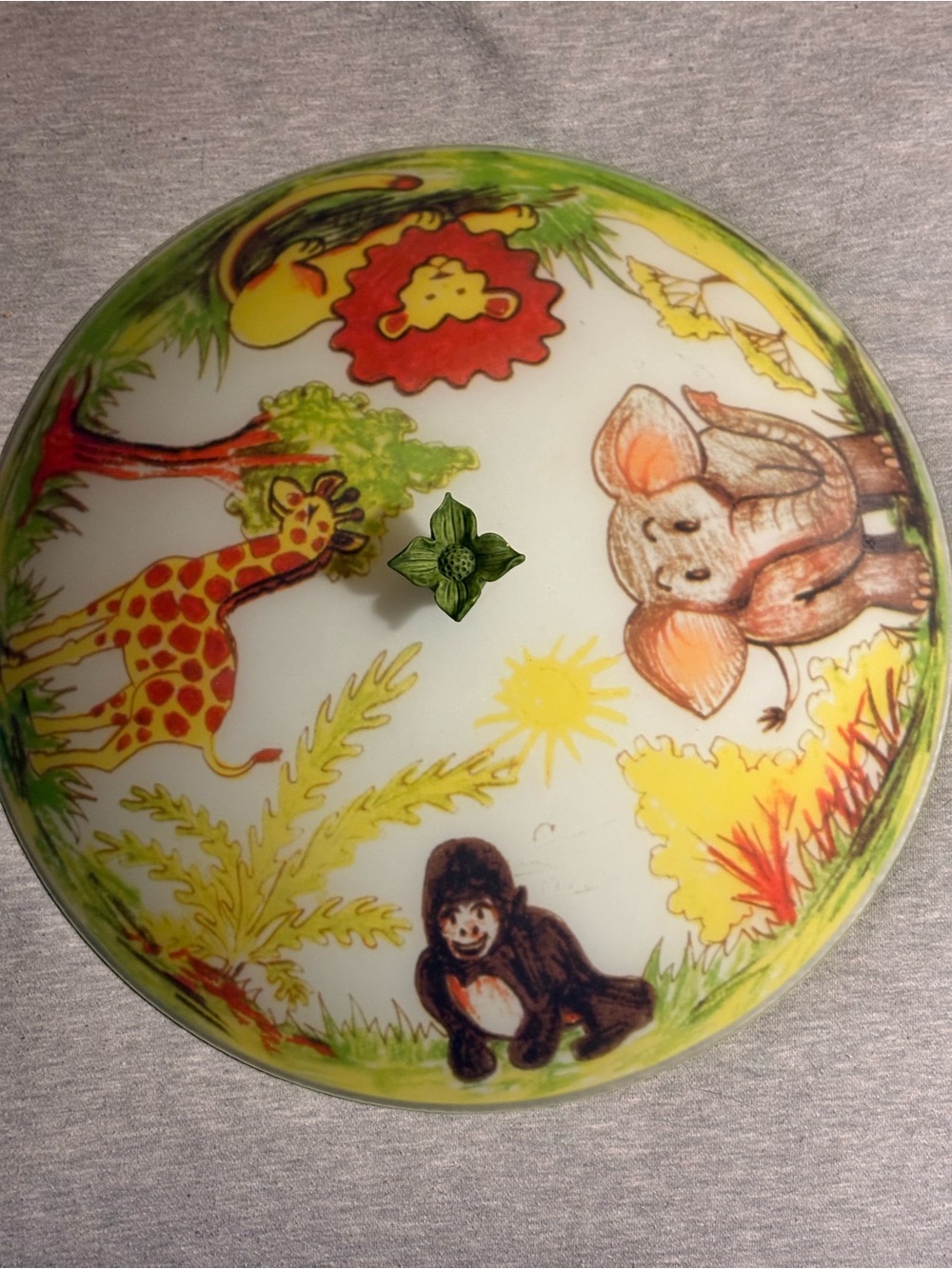 ELK lighting KIDSHINE rare “Noah’s Ark” 17” light cover.